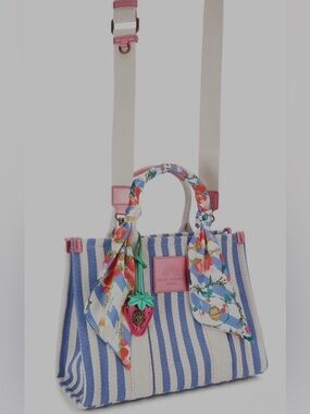 Kurt Geiger London Gorgeous NWT Southbank Patchwork Denim Tote w/KLG Dust Bag